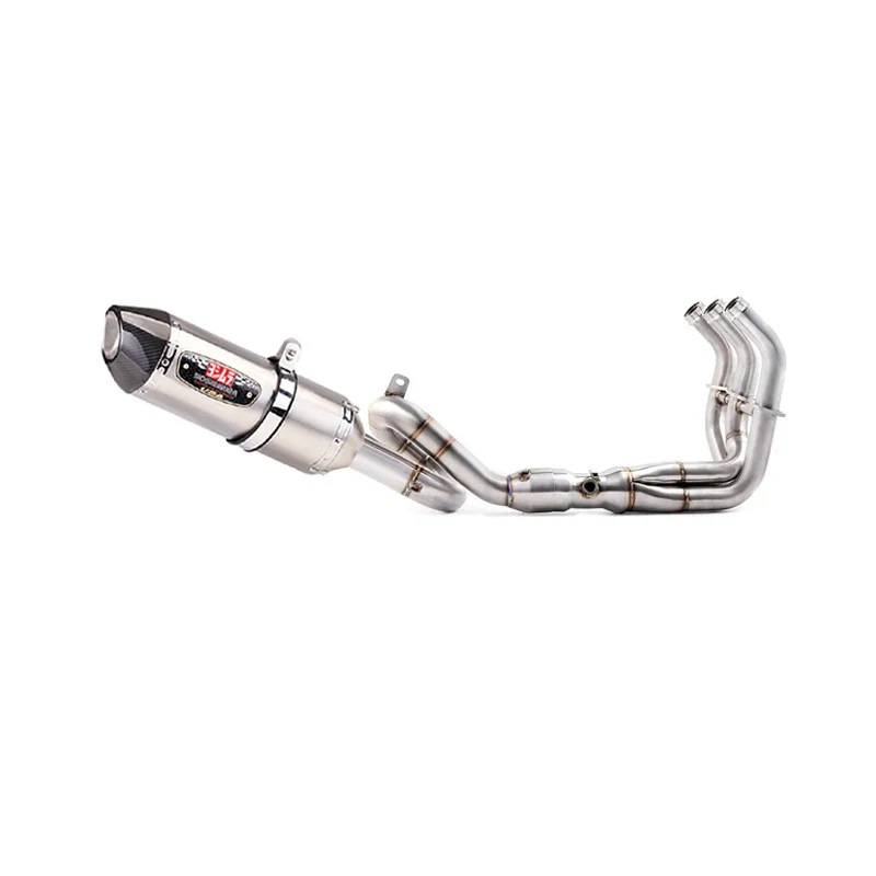 Motorcycle Full System Exhaust For Yamaha MT09 FZ09 2013-2021 MT09 SP 2017-2021 XSR900 2016 - 2021 Exhaust Muffler Pipe