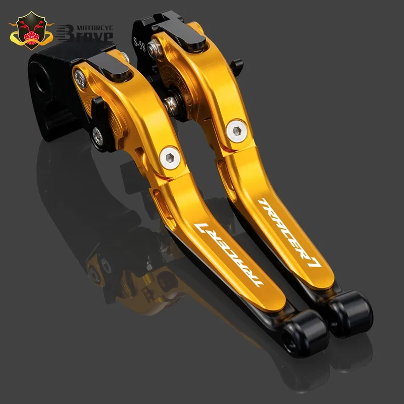For YAMAHA tracer 7 2021 2022 TRACER7 Clutch Brake Lever Adjustable Telescopic Folding Accessories