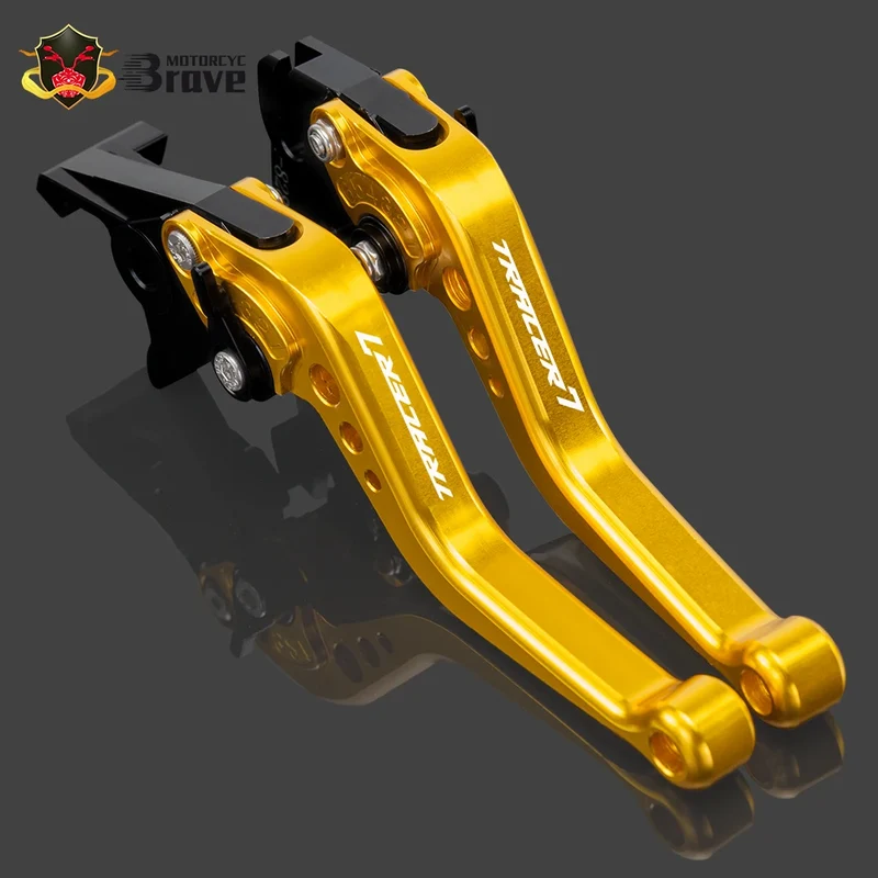 2022 For YAMAHA Tracer 7 2021 tracer 700 2016-2021 Motorcycle Short CNC Adjustable Brake Clutch Levers Tracer700 TRACER7