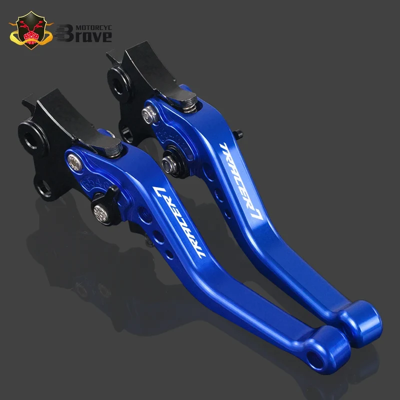 2022 For YAMAHA Tracer 7 2021 tracer 700 2016-2021 Motorcycle Short CNC Adjustable Brake Clutch Levers Tracer700 TRACER7