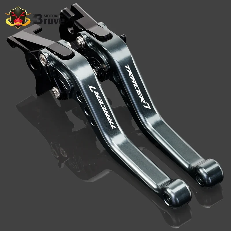 2022 For YAMAHA Tracer 7 2021 tracer 700 2016-2021 Motorcycle Short CNC Adjustable Brake Clutch Levers Tracer700 TRACER7