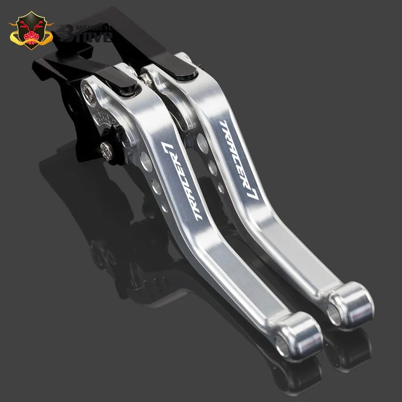 2022 For YAMAHA Tracer 7 2021 tracer 700 2016-2021 Motorcycle Short CNC Adjustable Brake Clutch Levers Tracer700 TRACER7