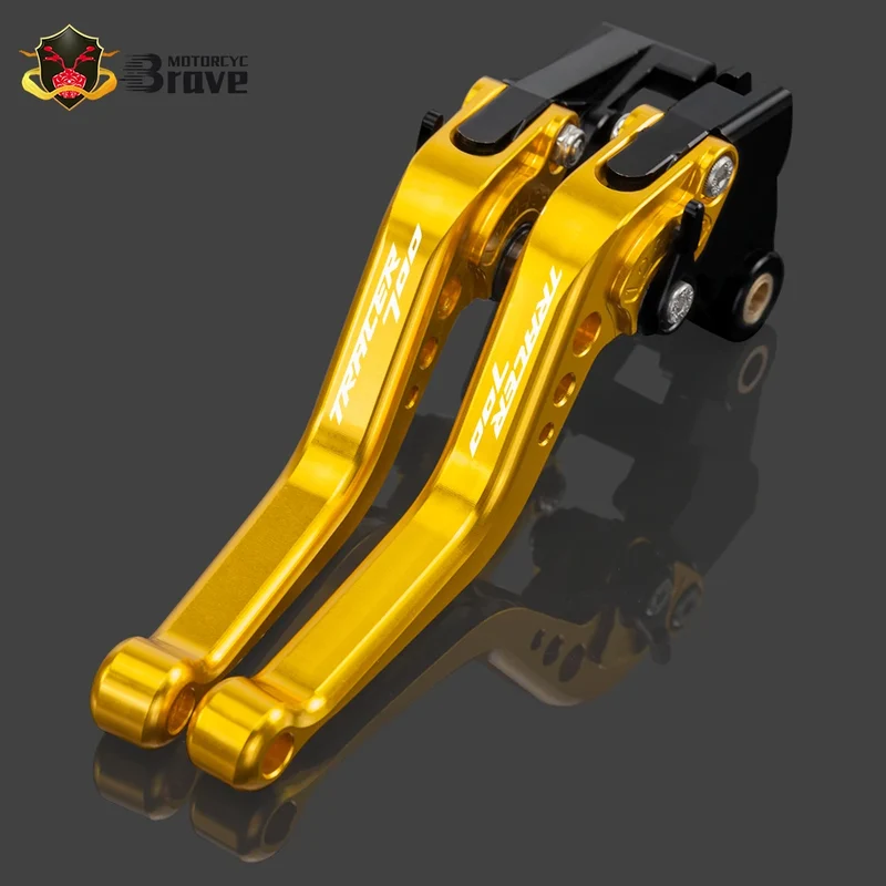 2022 For YAMAHA Tracer 7 2021 tracer 700 2016-2021 Motorcycle Short CNC Adjustable Brake Clutch Levers Tracer700 TRACER7