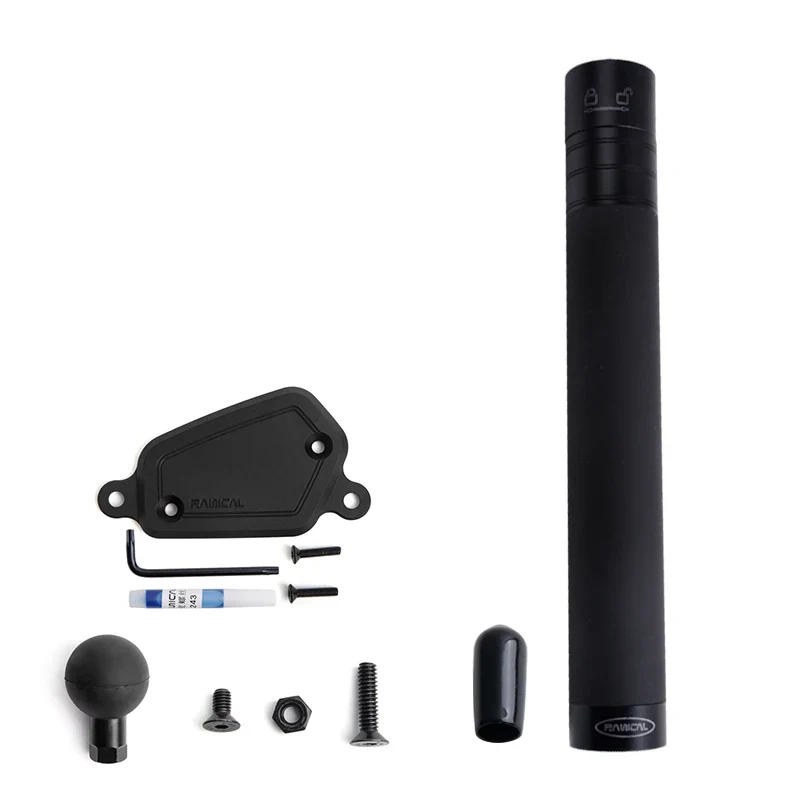 Panical Oil Pot Expansion Selfie Stick Kit Bracket Base Mounting Accessories Suitable for Honda Gold Wing GL1800 F6B 2018-2023