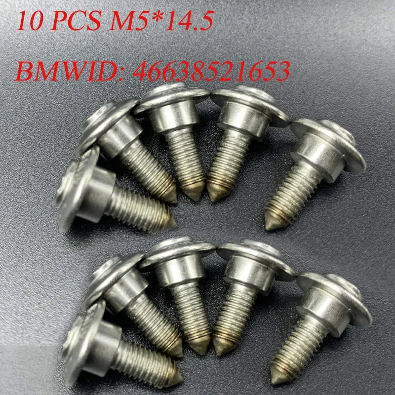 M5 For BMW Motorcycle Shell Stainless Steel Screws R1200GS R1250GS ADV R1200RT S1000XR RR S1000R C600 C650GT F900R F750GS F850GS