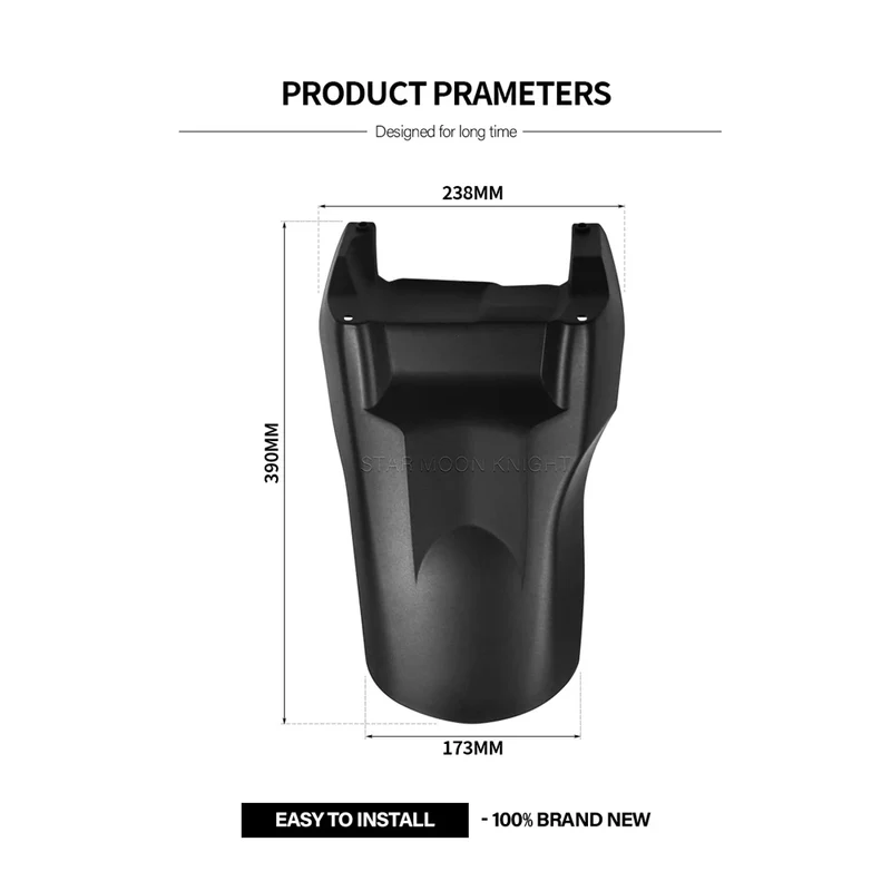 Inner Fender For BMW R nine T R nineT R9T RnineT Pure Racer Scrambler Urban ABS plastic Splash Guard Rear Mudguard Shock Shield