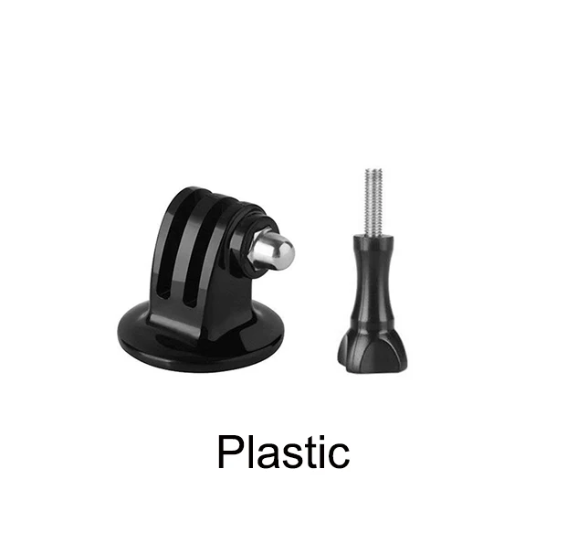 for Gopro Accessories Metal Adapter 1/4" Aluminium Tripod Screw Thumb Knob cnc Alloy Mount For Go Pro Hero 11 10 SJCAM Xiaomi Yi