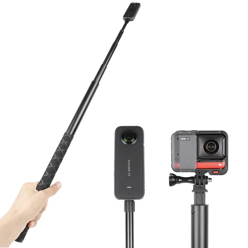 1/4 Screw For Insta360 Invisible Selfie Stick For Insta 360 X3 / ONE X2 / ONE RS / R / GO 2 For GoPro DJI ACTION Accessories