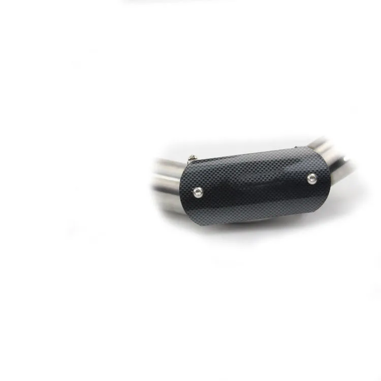 Motorcycle Exhaust Pipe Carbon Fiber Protector Heat Shield Cover Guard Anti-scalding Cover For CB650F MT07 TMAX530 CB400 XMAX300