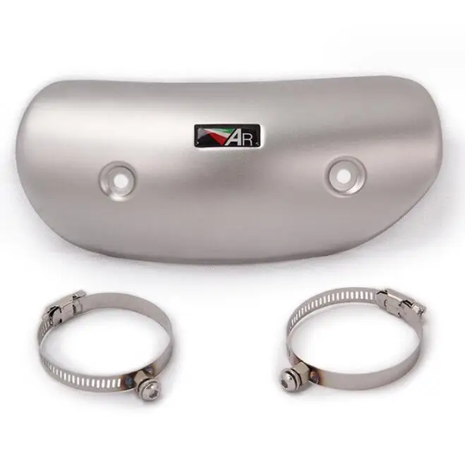 Motorcycle Exhaust Pipe Carbon Fiber Protector Heat Shield Cover Guard Anti-scalding Cover For CB650F MT07 TMAX530 CB400 XMAX300