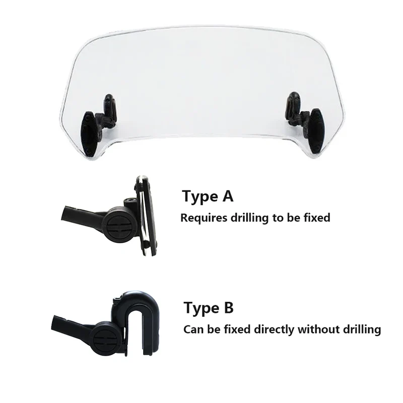 For Aprilia TUAREG 660 Tuareg 660 2022 Motorcycle Windshield Extension Adjustable Windscreen Extension Spoiler Wind Deflector