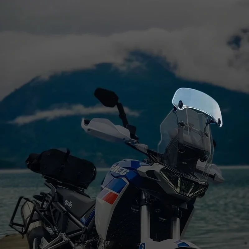 For Aprilia TUAREG 660 Tuareg 660 2022 Motorcycle Windshield Extension Adjustable Windscreen Extension Spoiler Wind Deflector