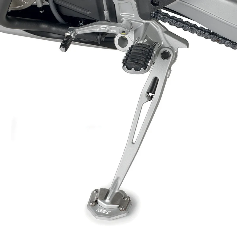 TUAREG 660 Motorcycles Side Stand Enlarger Plate Kickstand Enlarge Extension For For Aprilia TUAREG 660 2021 2022 2023