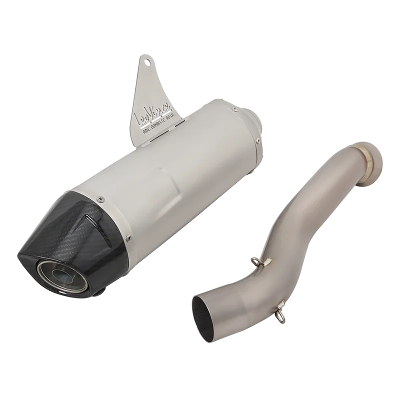 For KTM 790 890 Adventure ADV R RALLY 2019 - 2022 LeoVince Motorcycle Exhaust Titanium Alloy Modify Link Pipe Muffler DB Killer