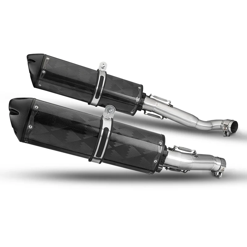 Racing line exhaust original position mid pipe link pipe full exhaust muffler styem for SUZUKI GSX-R1000-K9 2009-2016