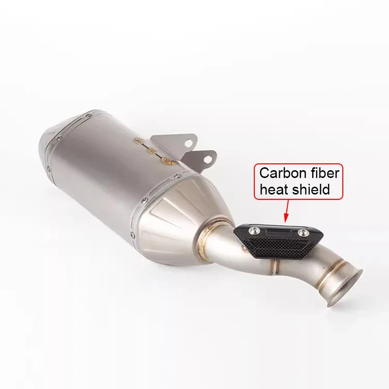 Slip-on for KTM DUKE 790 890 2018-2023 Motorcycle Exhaust Muffler DB Killer Link Pipe Escape Moto for DUKE790 DUKE890 2020-2023