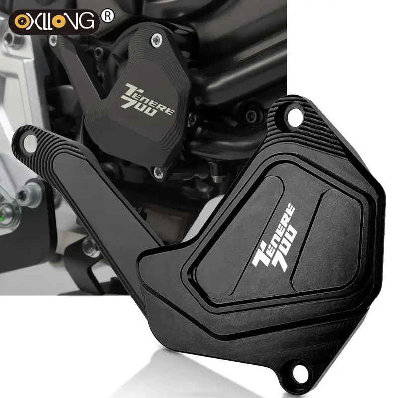 For YAMAHA Tenere 700 Headlight Gear Shift Lever Protective Water Pump cover Brake Skid plate bash frame guard Clamps Tenere700