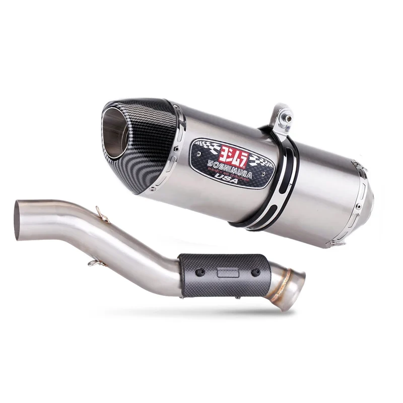 800mt ll System Exhaust For CF Moto 800MT Motorcycle Exhaust Muffler Escape Front Middle Link Pipe With DB Killer Exhaust