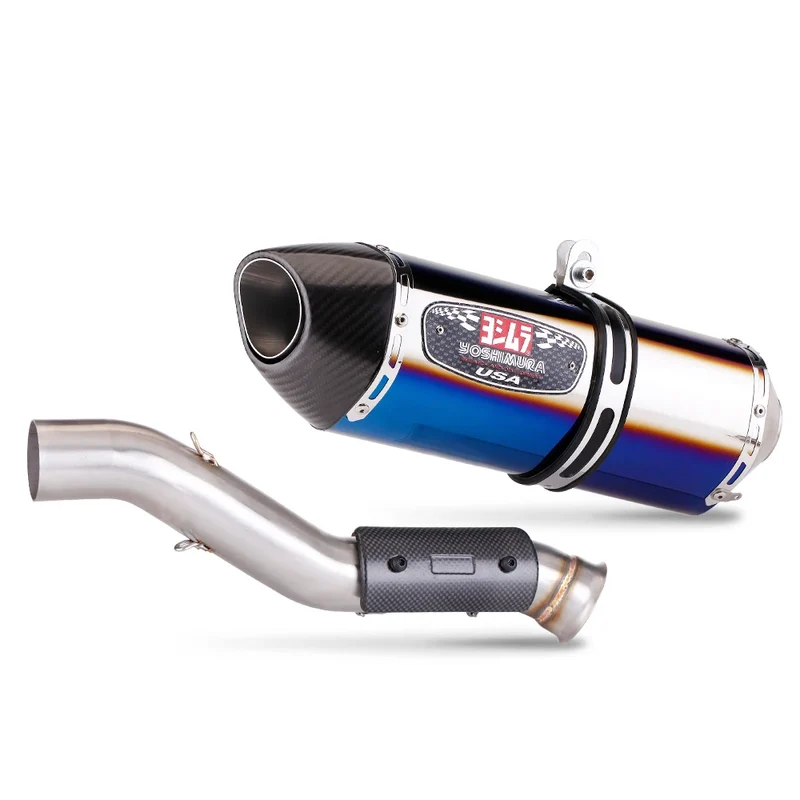 800mt ll System Exhaust For CF Moto 800MT Motorcycle Exhaust Muffler Escape Front Middle Link Pipe With DB Killer Exhaust