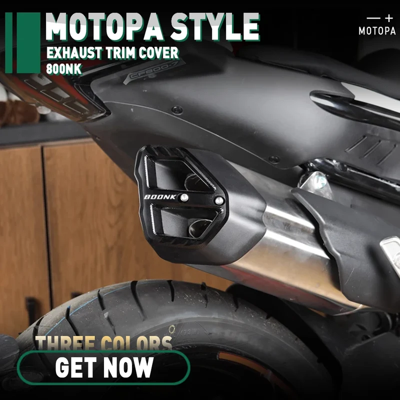 For CFMOTO 800NK 800 NK 2023 2024 Motorcycle CF800NK Exhaust Trim Cover Exhaust Pipe Tail End Accessories