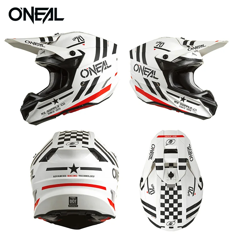 ONEAL Off road Motorcycle Helmet O'Neill Safety Helmet Rally Riding 5SRS Full Helmet Four Seasons