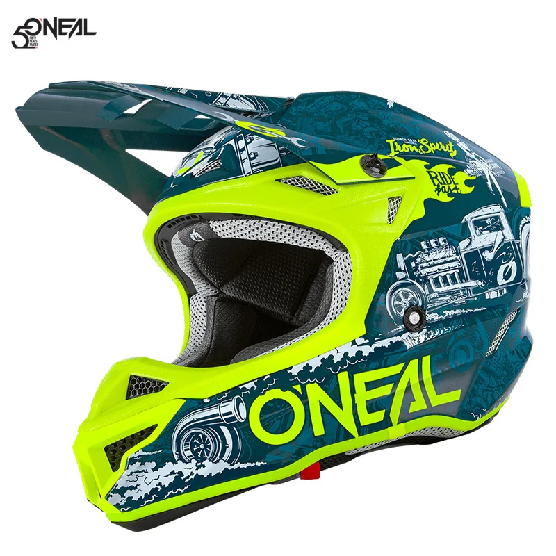 ONEAL Off road Motorcycle Helmet O'Neill Safety Helmet Rally Riding 5SRS Full Helmet Four Seasons