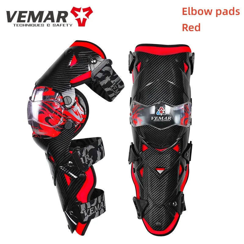 VEMAR Elbow Protector Knee Brace Motorcycle Accesorios Motocross Racing Riding Outdoor Sports Bike Protective Gear Knee Pads