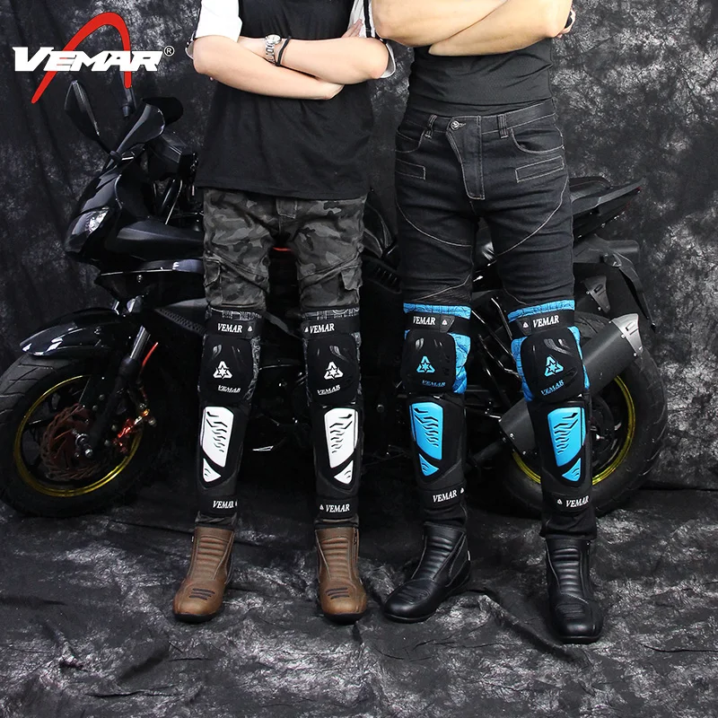 Vemar Motorcycle Knee Pad Protector Motorcyclist Knee Sliders Mtb Cycling Knee Pads Sport Kneepad Motocross Motorcycle Supplies
