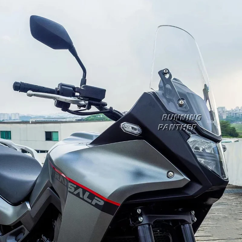 2023 Motorcycle Front Windscreen Windshield Visor Wind Screen Shield Spoiler Deflector For HONDA XL 750 XL750 TRANSALP Transalp