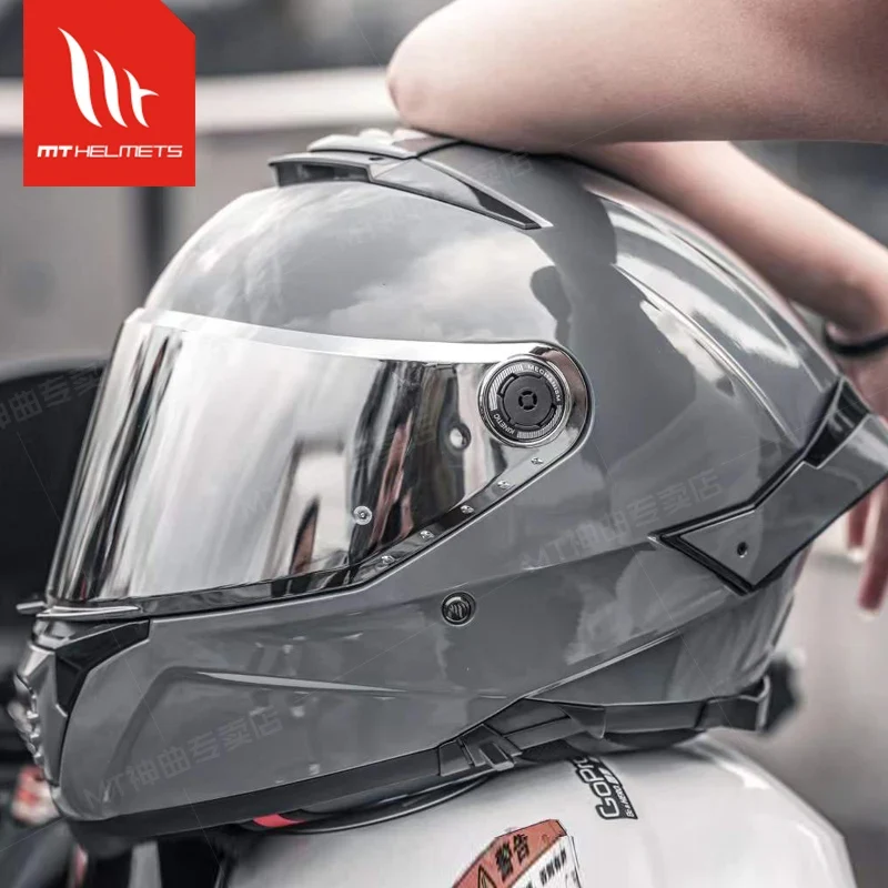 MT Thunder SV 4 ECE 22.06 DOT Approved Full Face Helmets Motorcycle Double Lens Shield Scooter Helmen Men Capacete de Moto