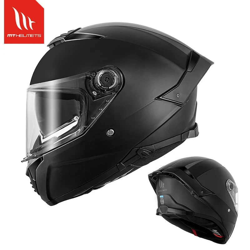MT Thunder SV 4 ECE 22.06 DOT Approved Full Face Helmets Motorcycle Double Lens Shield Scooter Helmen Men Capacete de Moto