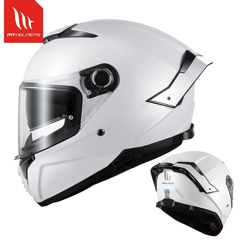 MT Thunder SV 4 ECE 22.06 DOT Approved Full Face Helmets Motorcycle Double Lens Shield Scooter Helmen Men Capacete de Moto