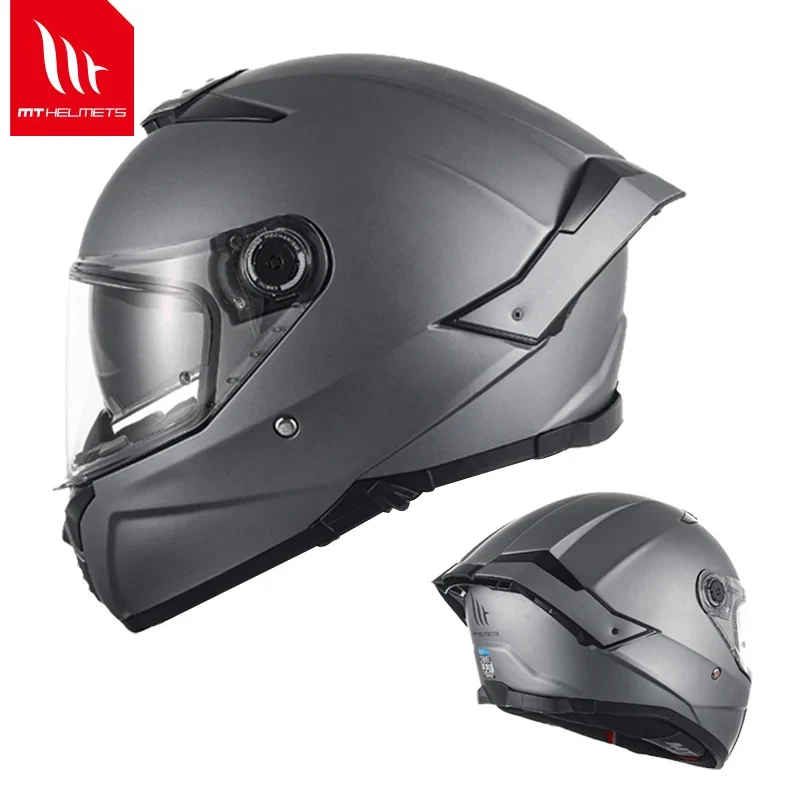 MT Thunder SV 4 ECE 22.06 DOT Approved Full Face Helmets Motorcycle Double Lens Shield Scooter Helmen Men Capacete de Moto