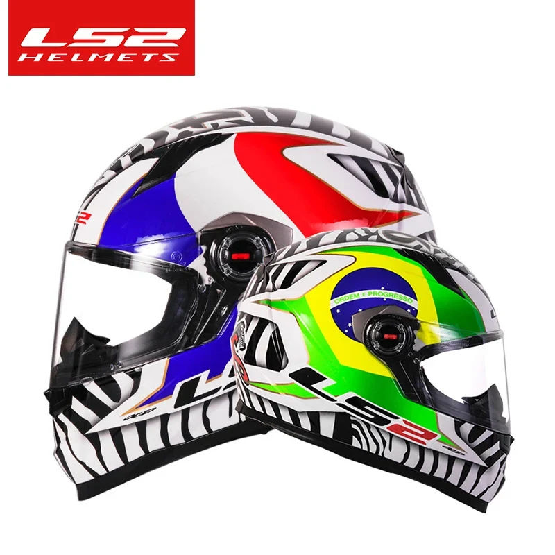 Capacete LS2 Full Face Motorcycle Helmet ls2 ff358 motocross racing helmets ECE Certification casco moto casque