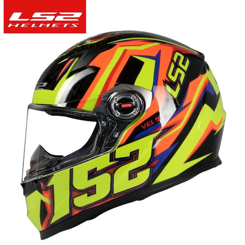 Capacete LS2 Full Face Motorcycle Helmet ls2 ff358 motocross racing helmets ECE Certification casco moto casque