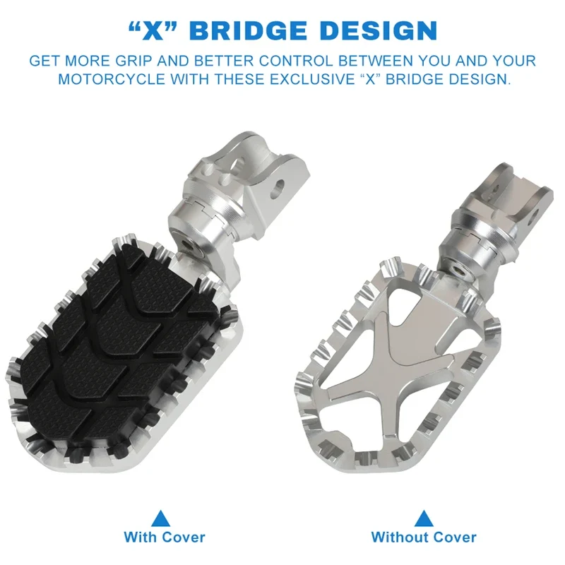 R1200GS R1250GS Footrest Footpeg For BMW R1200 R1250 GS LC ADV 2013 - 2023 Foot Rests Foot Pegs F750GS F850GS Adventure S1000XR