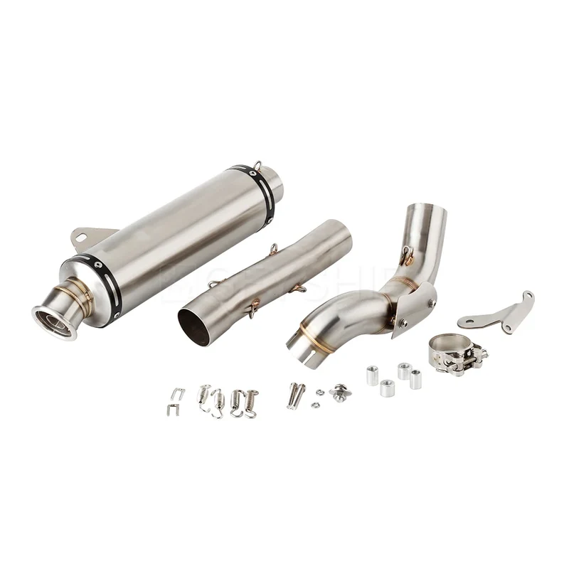 For Yamaha Tenere 700 2019 2020 2021 2022 2023 T7 T700 XTZ 690 700 Escape Slip-on Motorcycle High Position Exhaust Muffler Pipe