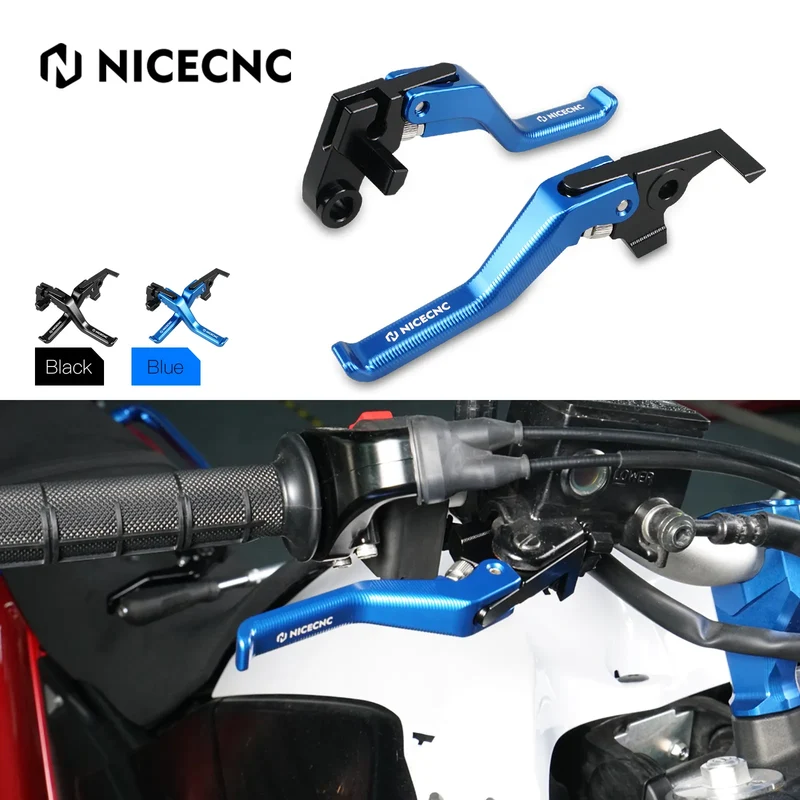 NICECNC Short Brake Clutch Lever For YAMAHA Tenere 700 XTZ 700 2019-2023 XSR700 2018-2023 Tenere700 Rally Edition 2020-2023