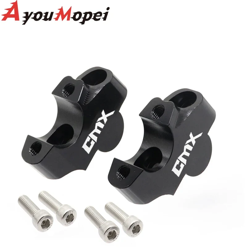 Handlebar Risers Fat Bar Riser CNC Aluminum Fit For Honda CMX 1100 REBEL 1100 CMX1100 2021-2023CMX Mounting Standard Bar Riser
