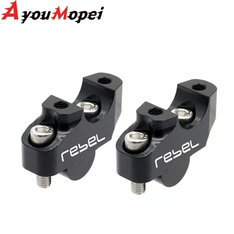 Handlebar Risers Fat Bar Riser CNC Aluminum Fit For Honda CMX 1100 REBEL 1100 CMX1100 2021-2023CMX Mounting Standard Bar Riser