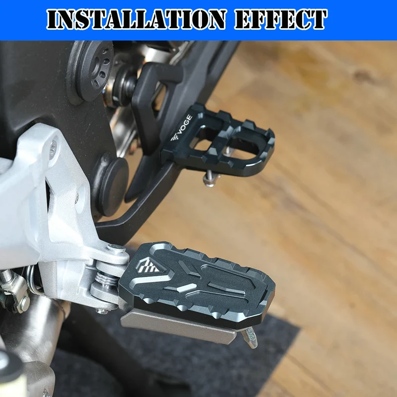 For VOGE DS525X DS 525X DSX525 525 DSX Motorcycle Accessories Front And Rear Foot Extension Seat Non-slip Pedal Brake Pedal