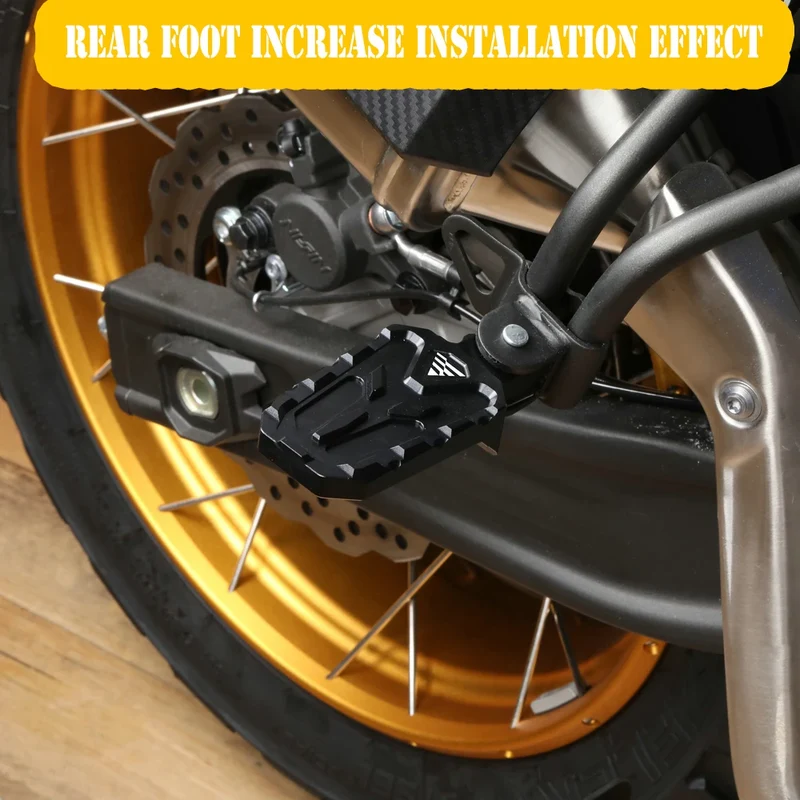For VOGE DS525X DS 525X DSX525 525 DSX Motorcycle Accessories Front And Rear Foot Extension Seat Non-slip Pedal Brake Pedal