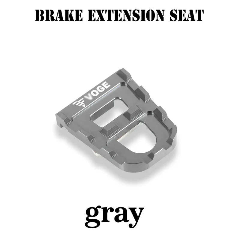 For VOGE DS525X DS 525X DSX525 525 DSX Motorcycle Accessories Front And Rear Foot Extension Seat Non-slip Pedal Brake Pedal