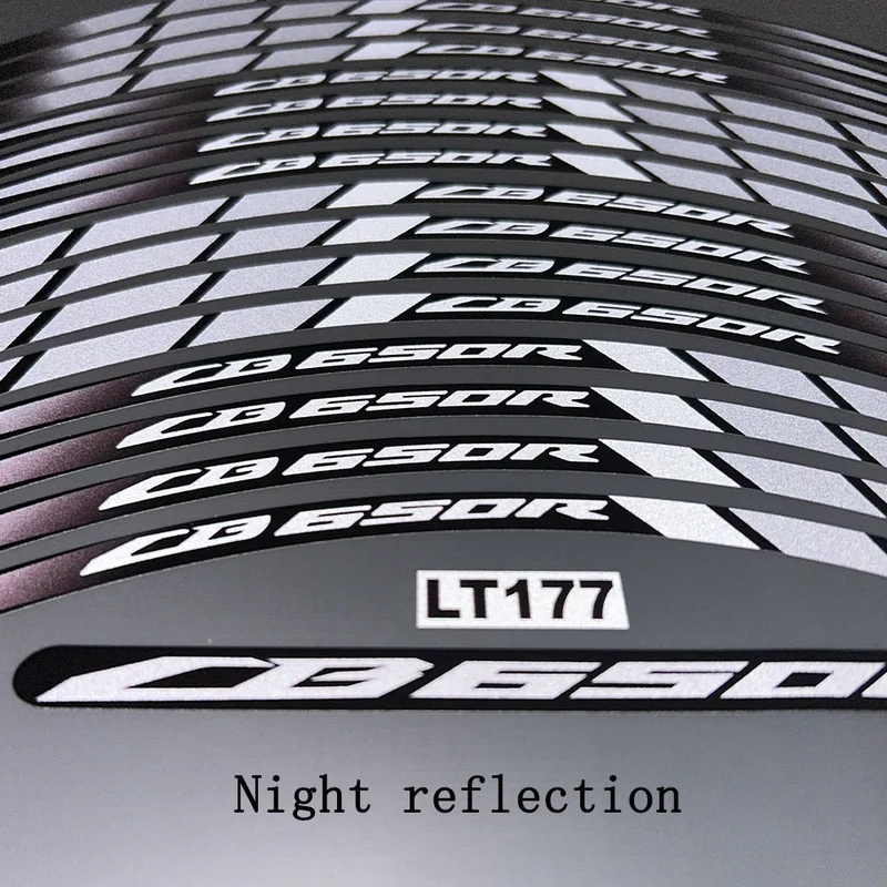 cb650r wheel reflective sticker, motorcycle accessories, waterproof does not fall off, special car special cool CB 650r