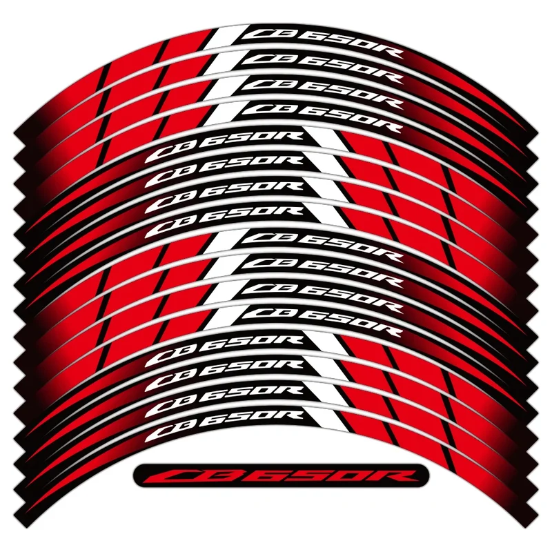 cb650r wheel reflective sticker, motorcycle accessories, waterproof does not fall off, special car special cool CB 650r