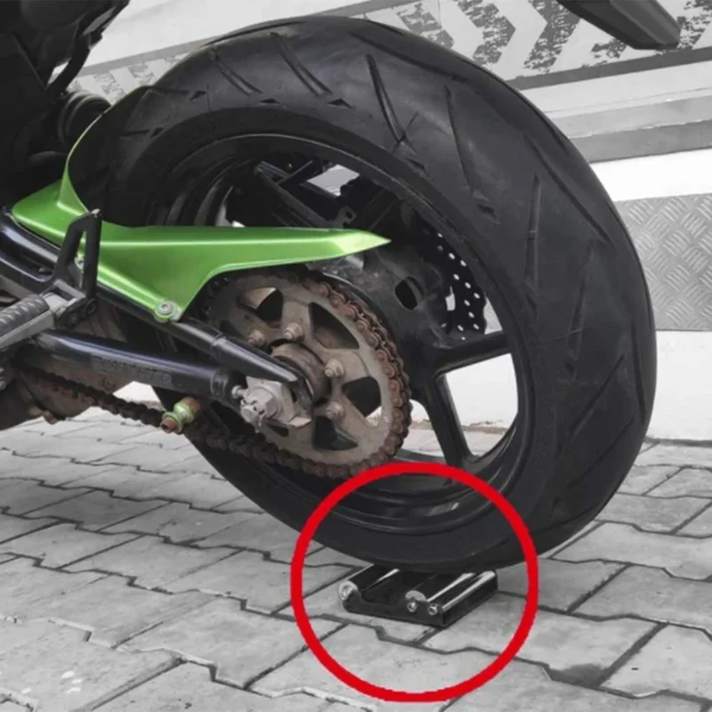 Motorcycle Wheel Cleaning Bracket Tire Wash Bracket Portable For KTM Yamaha Suzuki Kawasaki BMW Honda Universal For Street Bike