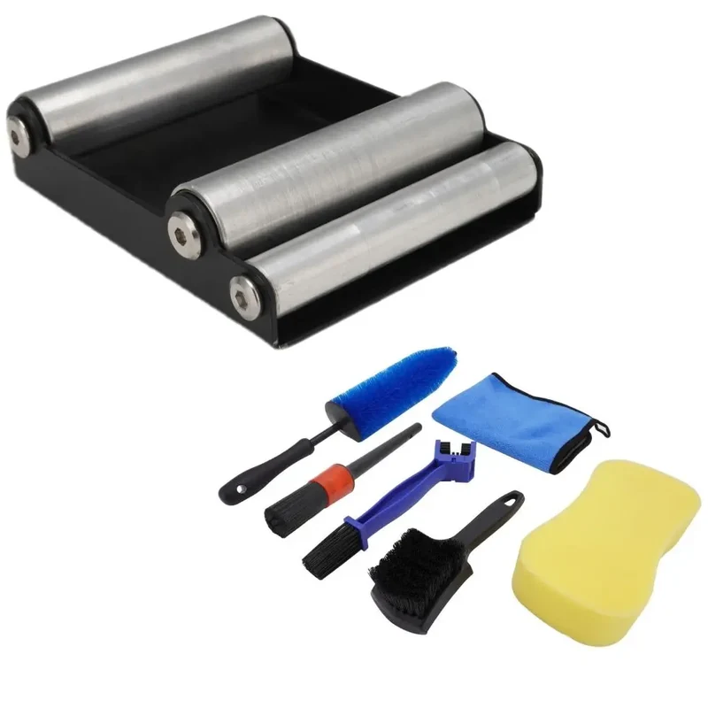 Motorcycle Wheel Cleaning Bracket Tire Wash Bracket Portable For KTM Yamaha Suzuki Kawasaki BMW Honda Universal For Street Bike
