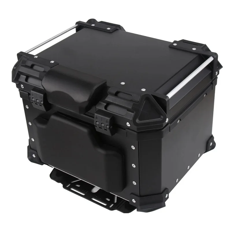 25L-100L Universal Motorcycle Trunk Passenger Pad Top Case Backrest Rear Luggage Box Back Rest For Honda BMW KTM Yamaha Kawasaki