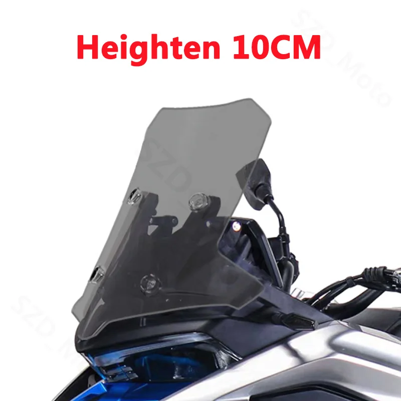 For LONCIN DS 525X Motorcycle Accessories Windshield Windscreens Wind Deflectors VOGE 525 DSX Transparent