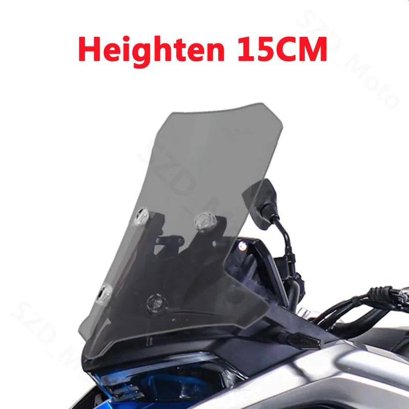 For LONCIN DS 525X Motorcycle Accessories Windshield Windscreens Wind Deflectors VOGE 525 DSX Transparent